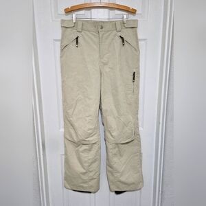 Orage Prime OT Pants Women's Large Corduroy Cream Color Snow Ski Sports